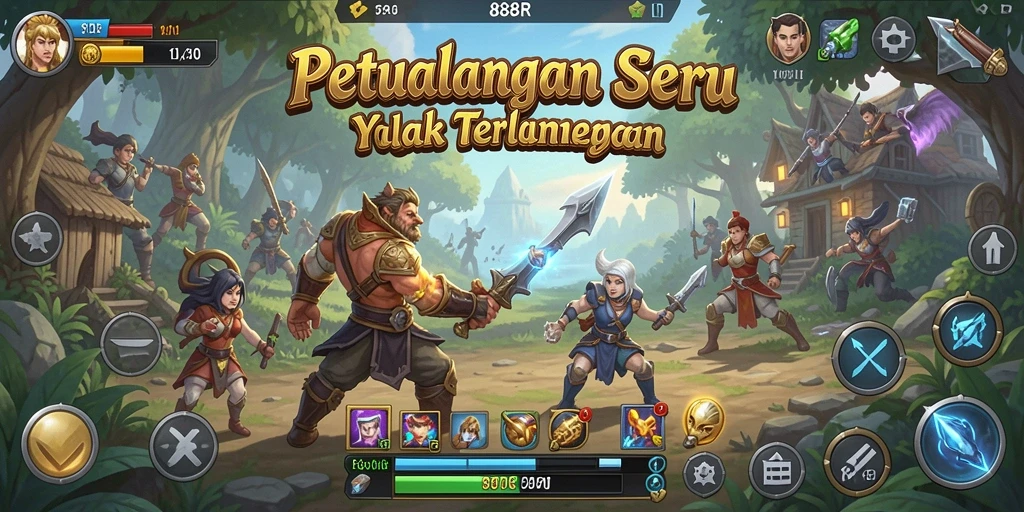 Screenshot gameplay <strong>888R</strong> menampilkan momen menegangkan dalam petualangan.