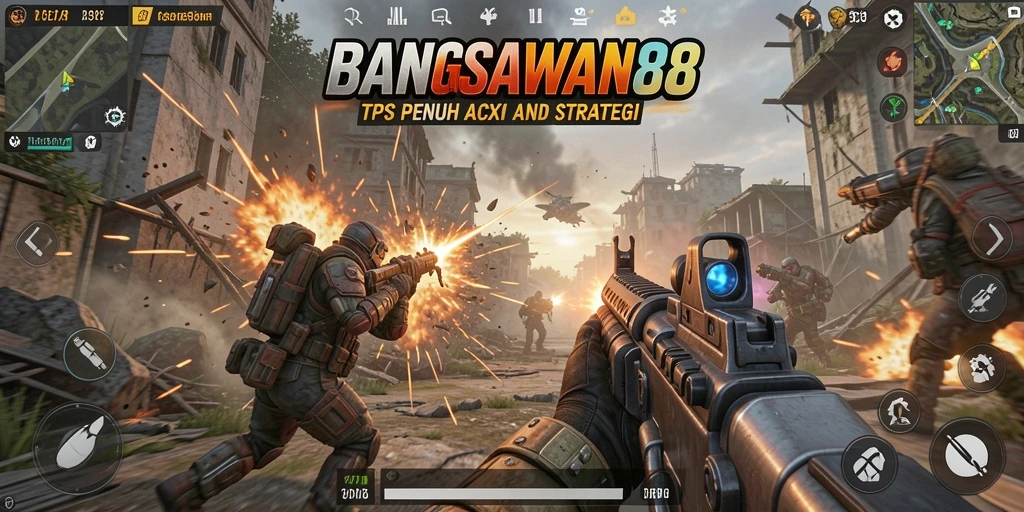 Gameplay menarik BANGSAWAN88 dalam aksi pertempuran TPS.