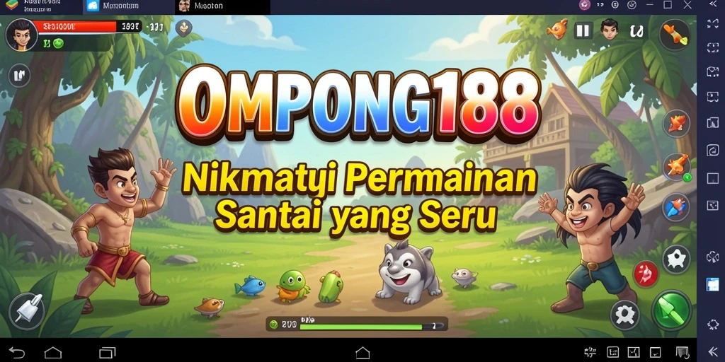 Tampilan menarik saat bermain OMPONG188 dengan gameplay yang seru.